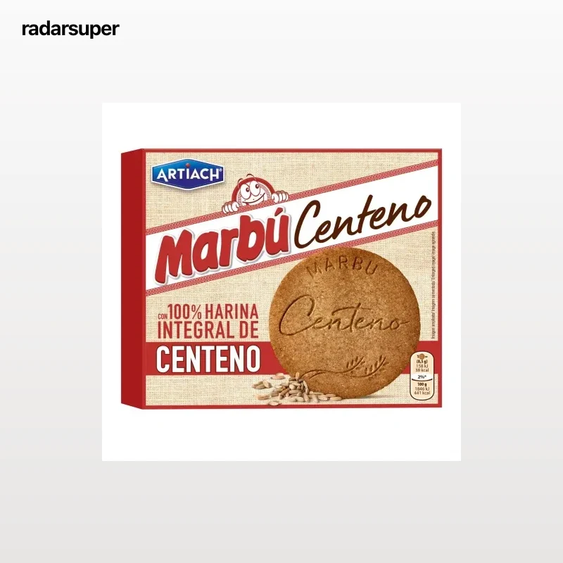 Galleta de centeno integral Marbú 380 g.