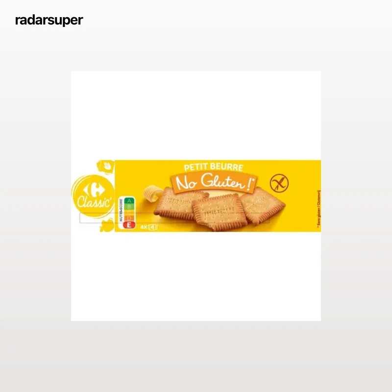 Galleta de mantequilla Carrefour Classic No Gluten! sin gluten 130 g.