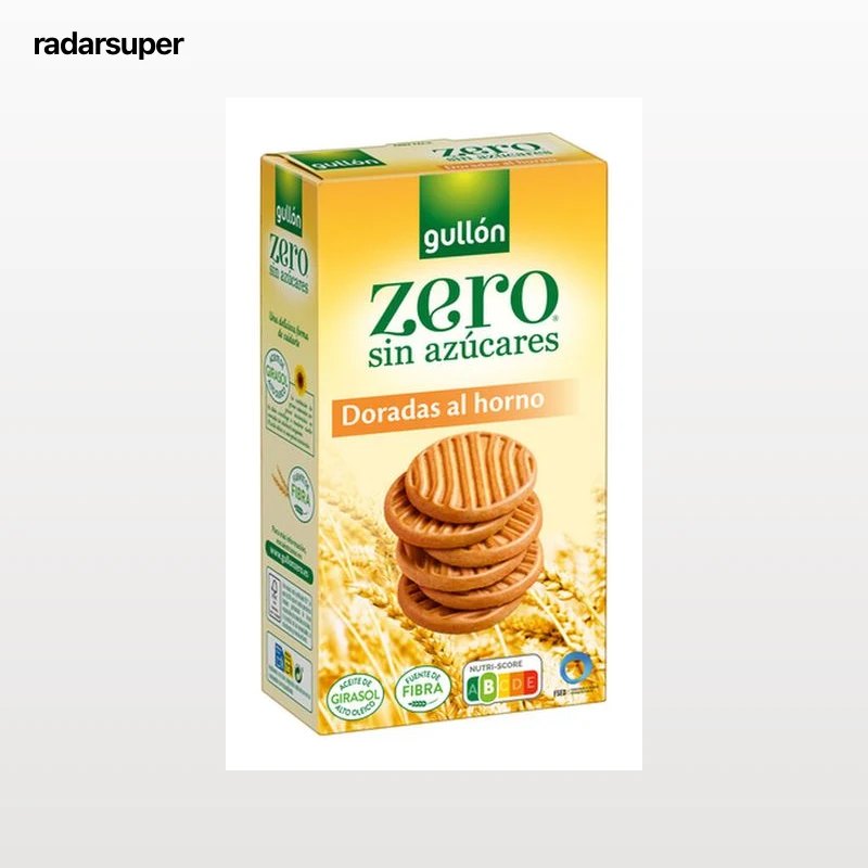 Galleta dorada al horno sin azúcar Gullón 330g