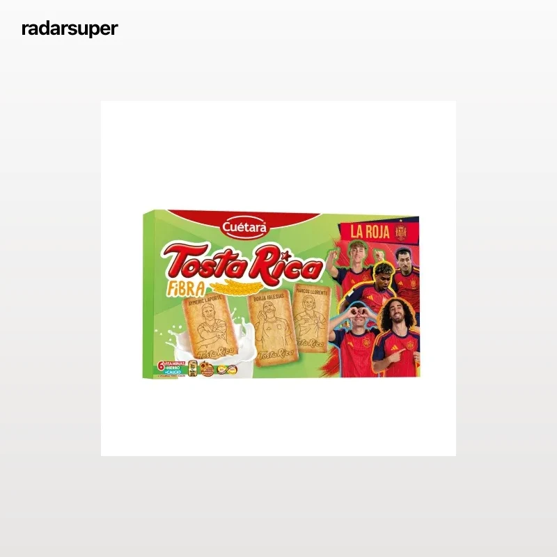 Galleta fibra Tosta Rica 760 g.