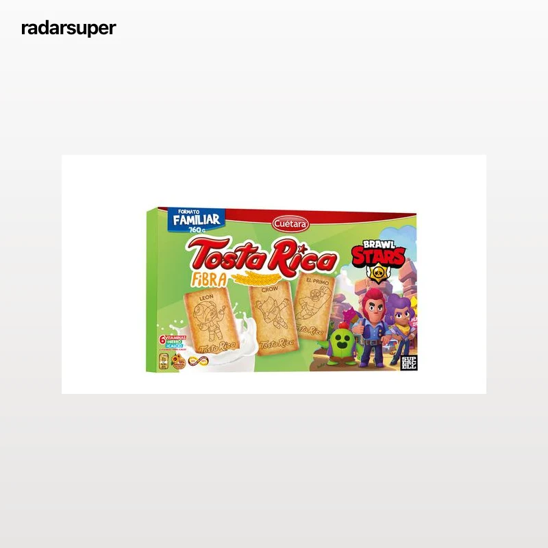 Galleta de fibra Tostarica de Cuétara 760g