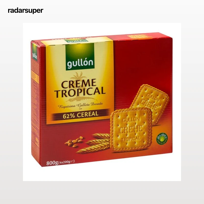 Galleta Gullón 800g creme tropical
