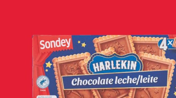 Galleta Harlekin chocolate con leche