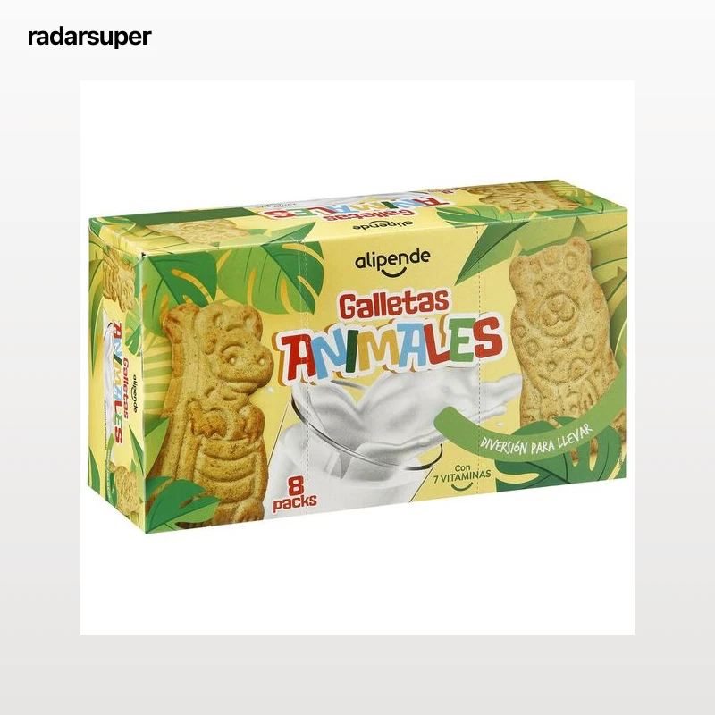 Galleta infantil de animales con 7 vitaminas Alipende 330g