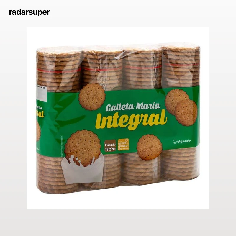 Galleta maría Alipende 800g integral
