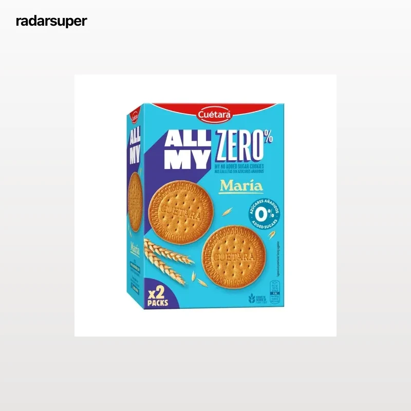 Galleta maría Cuetara sin azúcar añadido 400 g.