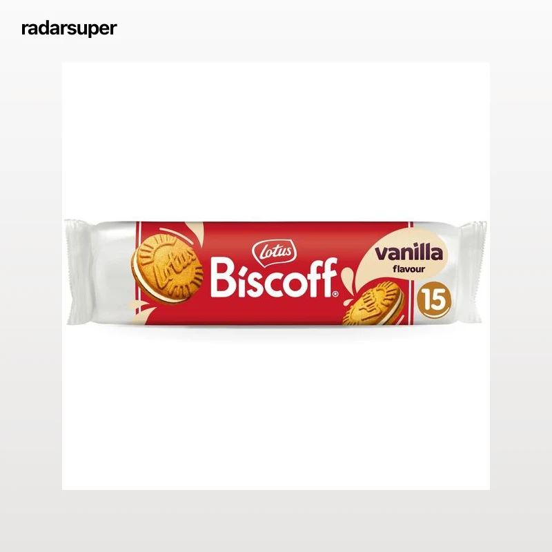 Galleta rellena biscoff Lotus 150g vainilla