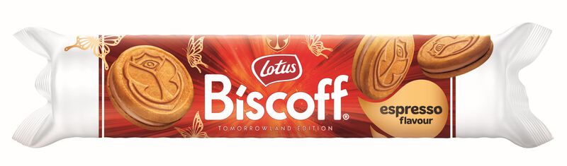 Galleta rellena Biscoff Lotus Expreso Tomorrowland Edition 150g