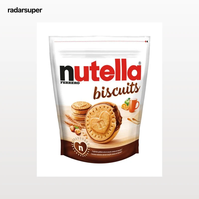 Galleta rellena con crema de avellanas Nutella Biscuits 193g