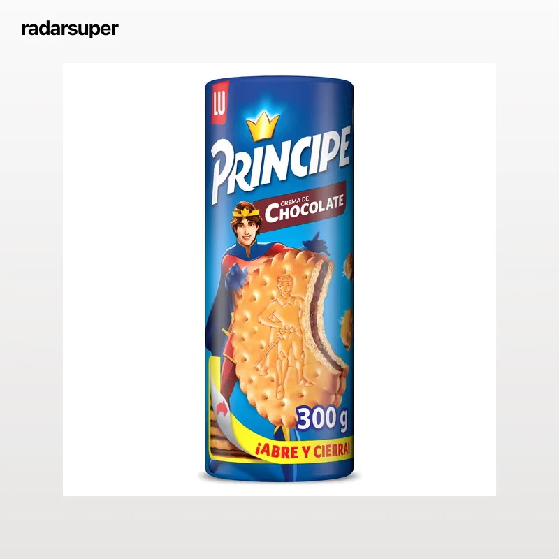 Galleta rellena de crema de chocolate Principe 300 g
