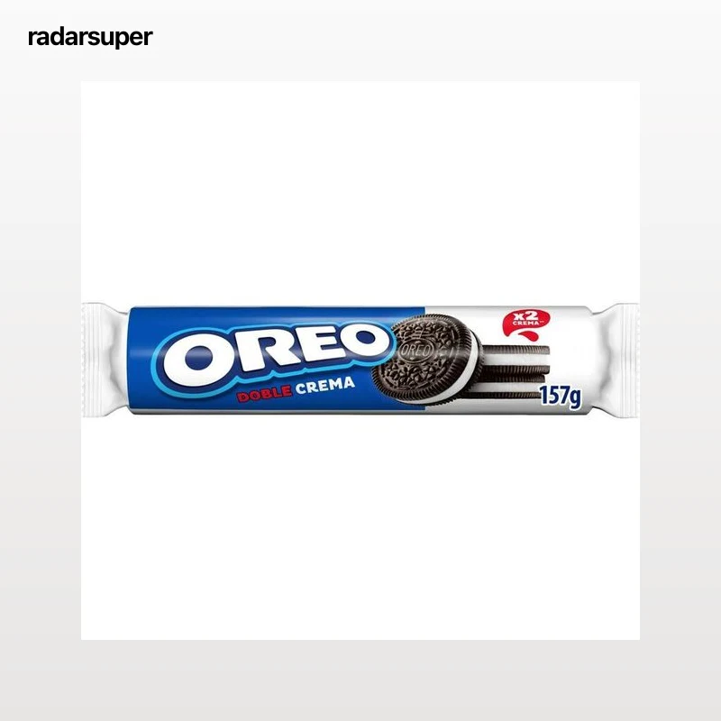 Galleta rellena de doble crema Oreo 157g