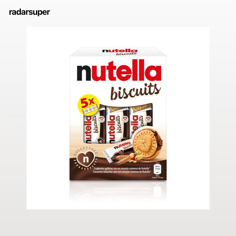 Galleta rellena Nutella Biscuits 207g