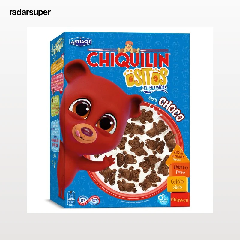 Galletas a cucharadas ositos sabor choco Artiach Chiquilin 320 g