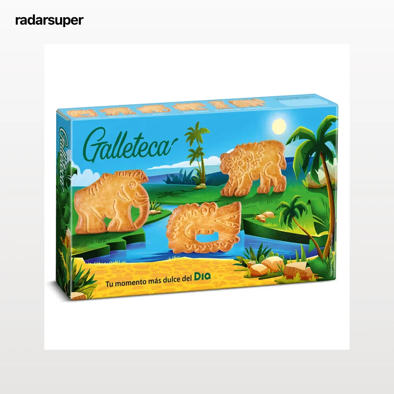 Galletas de animales prehistóricos Galleteca de Dia 130 g