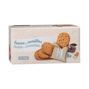 Galletas avena y semillas