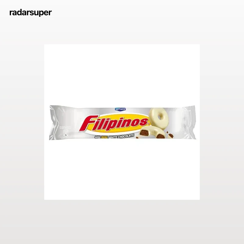 Galletas bañadas con chocolate blanco Filipinos Artiach 128 g.