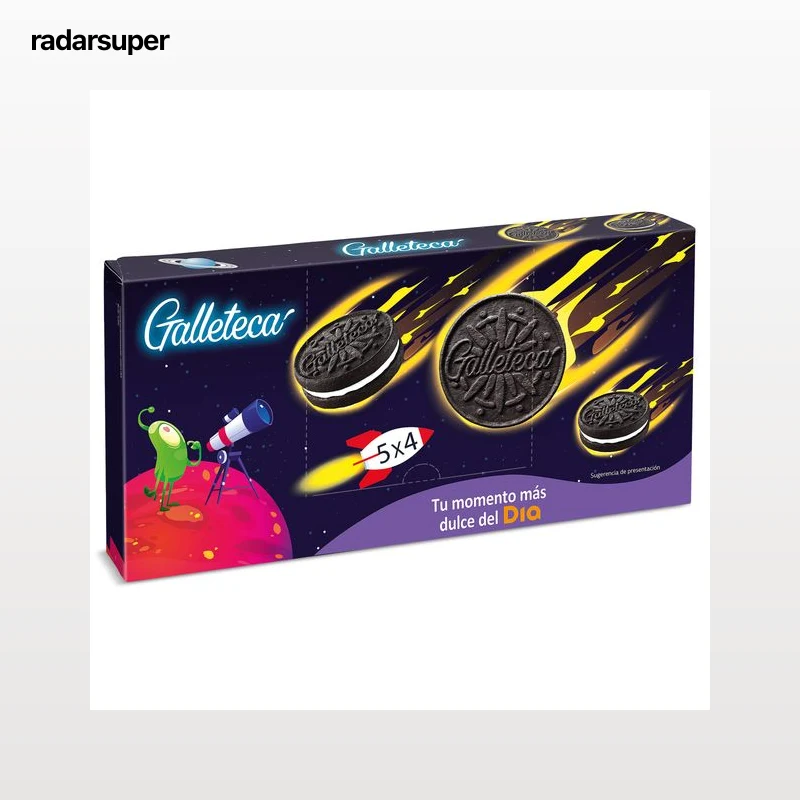 Galletas de cacao rellenas de crema Galleteca de Dia 220 g