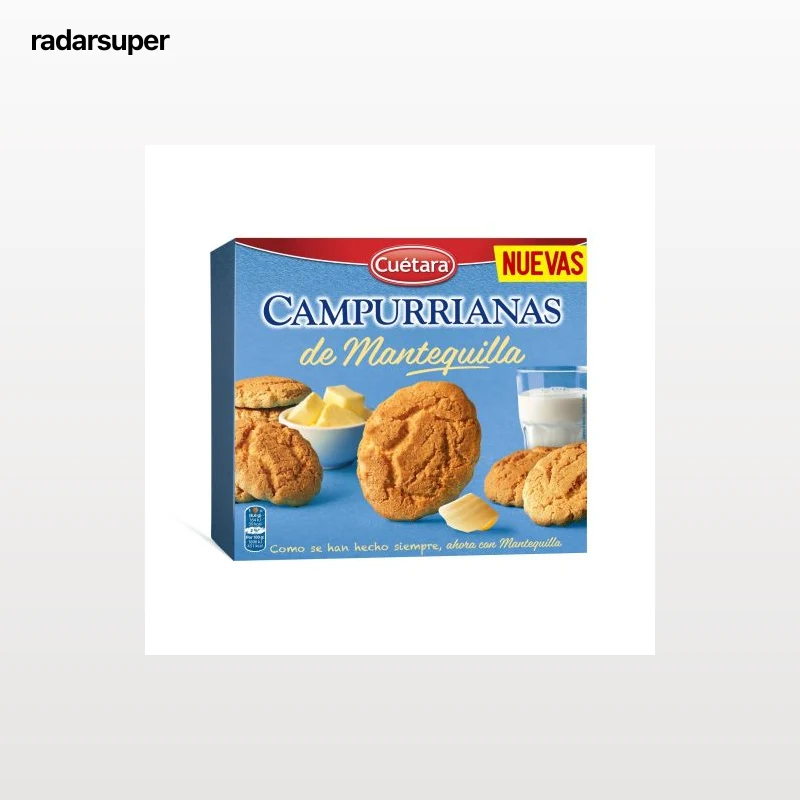 Galletas  campurrianas de mantequilla Cuétara 230 g.