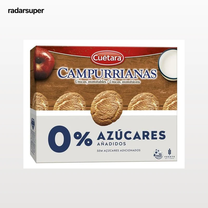 Galletas campurrianas sin azúcar Cuétara 320g