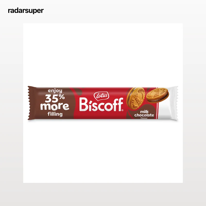 Galletas caramelizadas rellenas de chocolate Lotus Biscoff 154 g