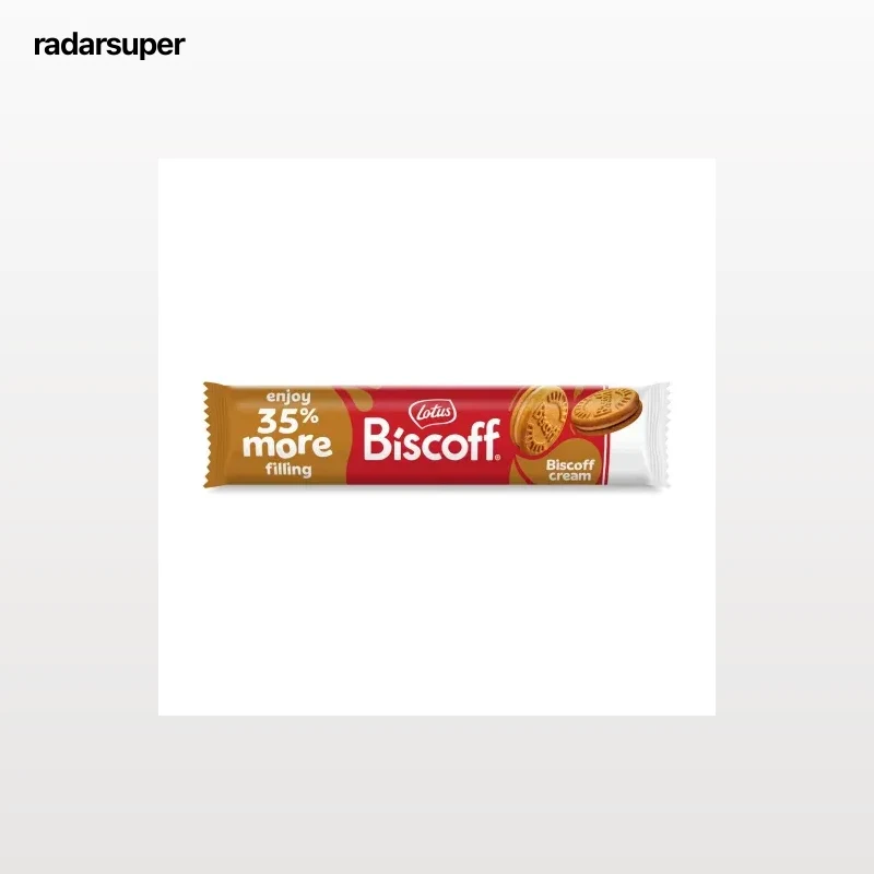 Galletas caramelizadas rellenas de crema biscoff Lotus Biscoff  154 g.
