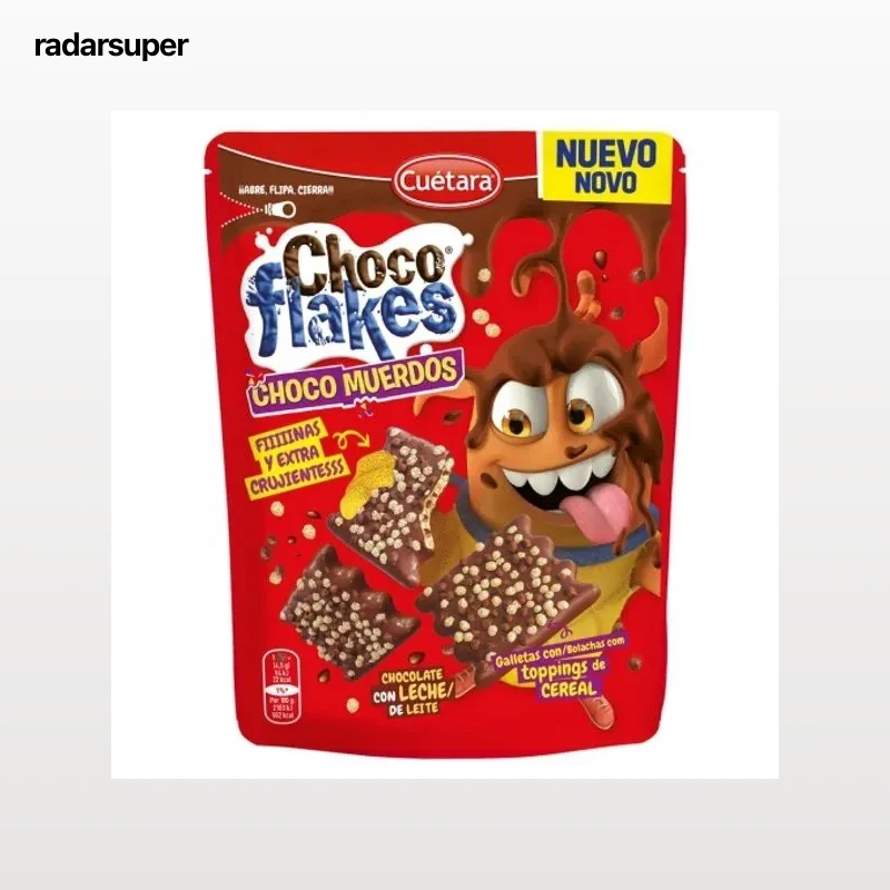 Galletas Choco Flakes Chocolate con Leche