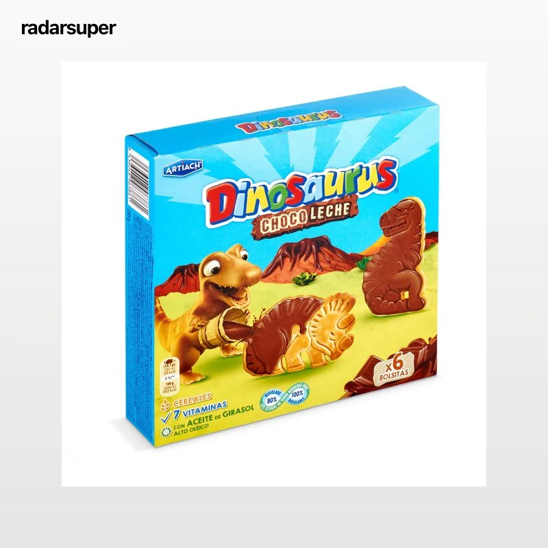 Galletas choco leche Artiach Dinosaurus 255 g