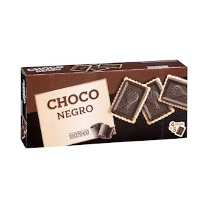 Galletas Choco negro con chocolatina