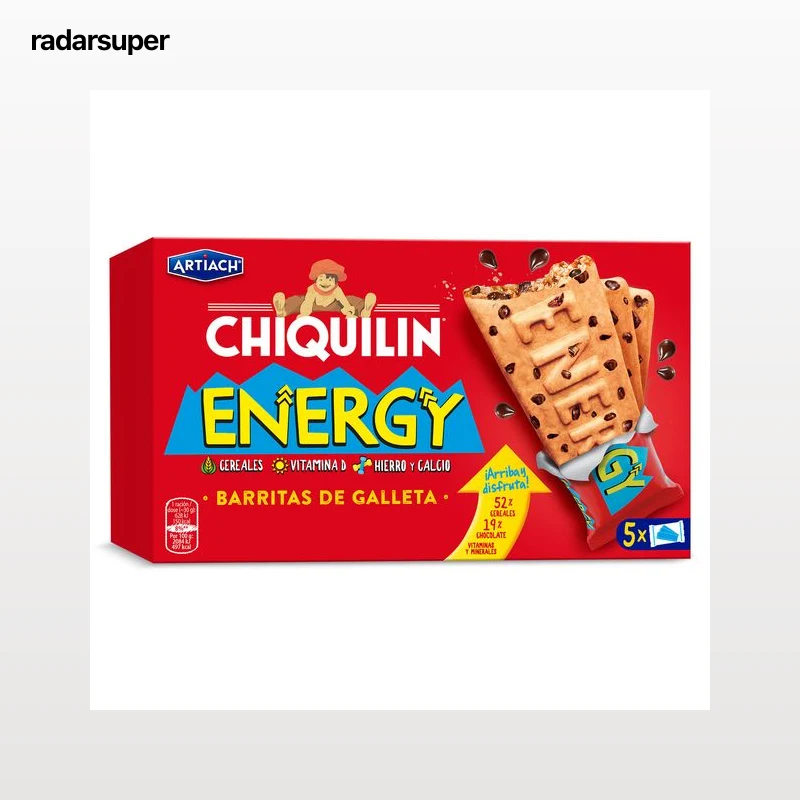 Galletas con chocolate energy Artiach Chiquilin 150 g