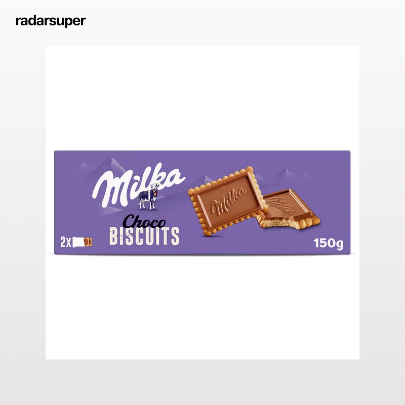Galletas con chocolate con leche Milka 150 g