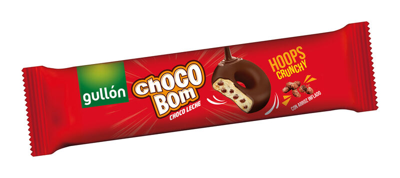 Galletas de chocolate con leche Chocobomb Gullón 128G