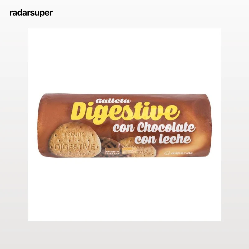 Galletas de chocolate con leche digestive Alipende 300g