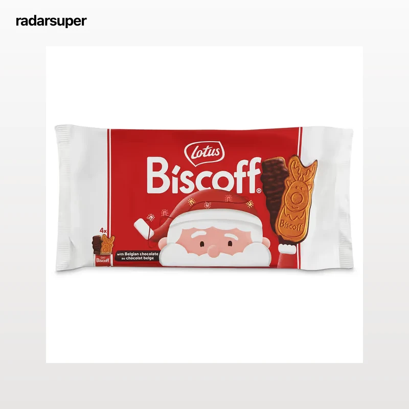Galletas biscoff con chocolate Lotus 125 g