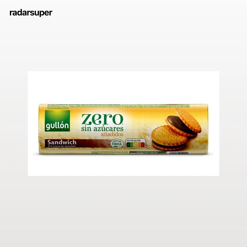 Galletas de chocolate sin azúcar zero Gullón 250g