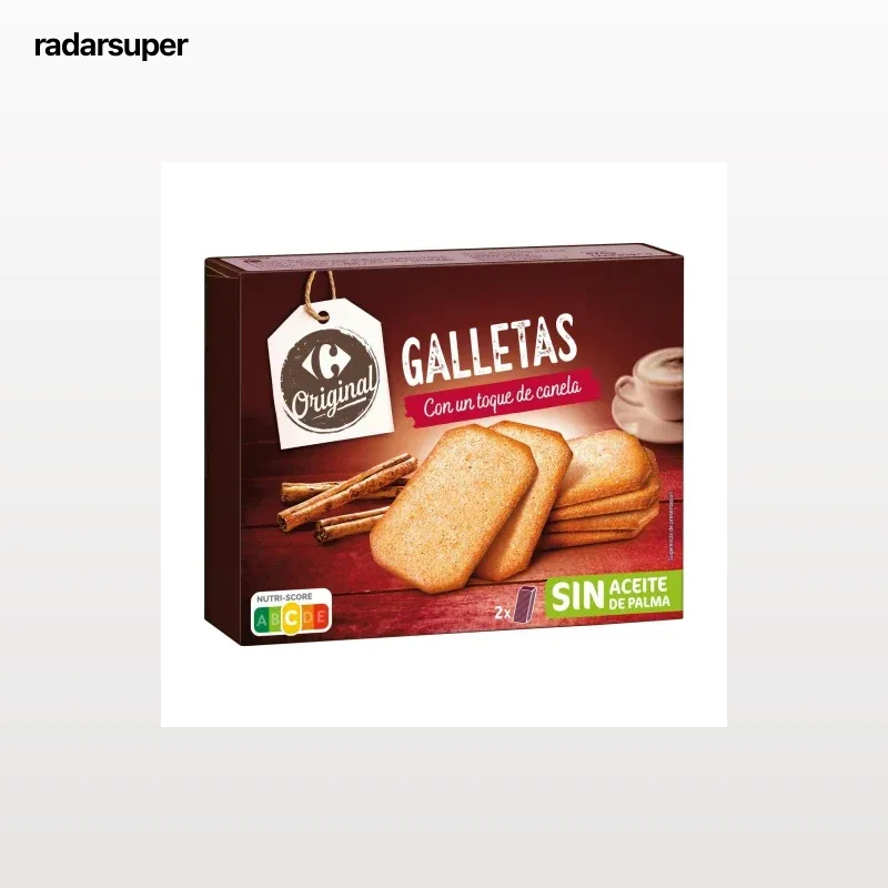 Galletas con canela Carrefour Original 470 g.