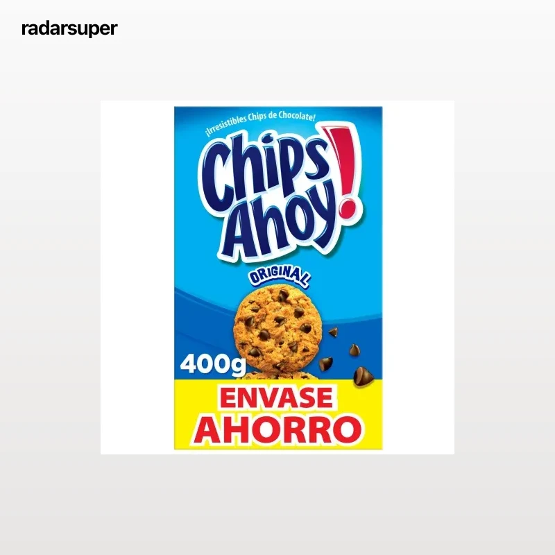 Galletas con pepitas de chocolate Chips Ahoy 400 g.