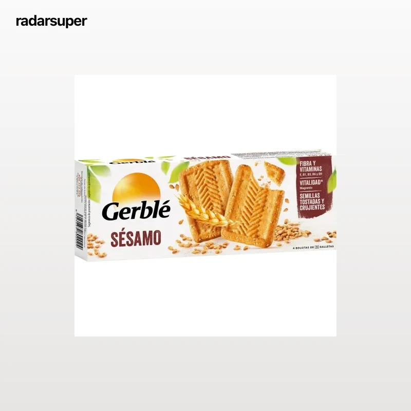 Galletas con sésamo Gerblé 230 g.