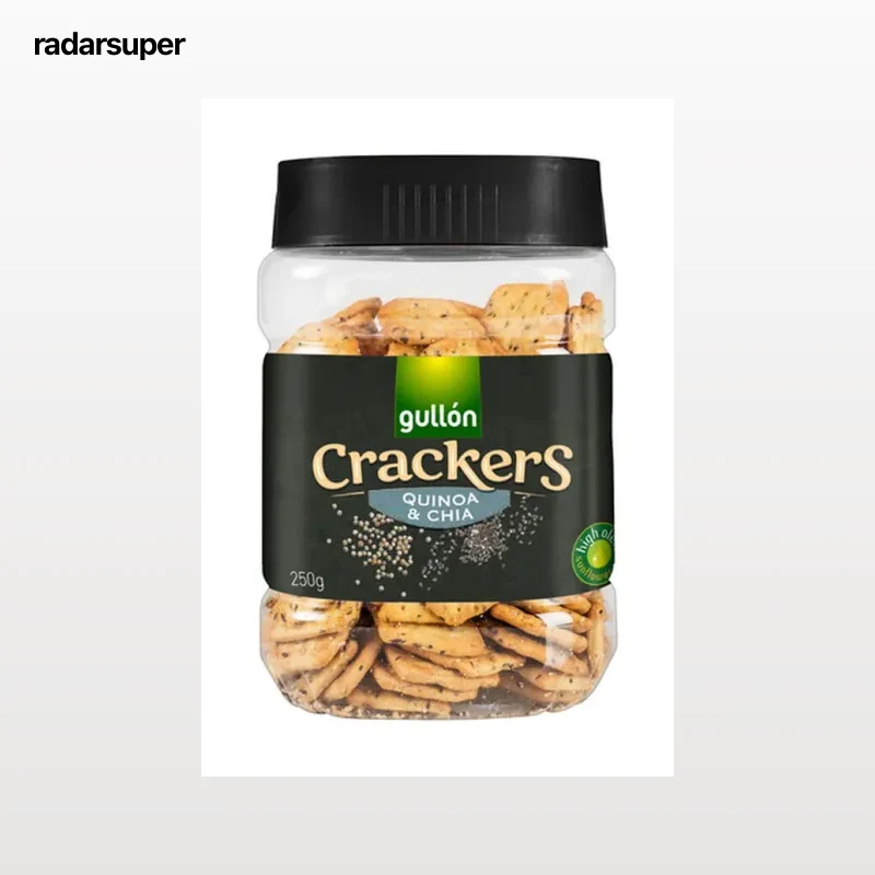 Galletas crackers Gullón 250g quinoa y chía