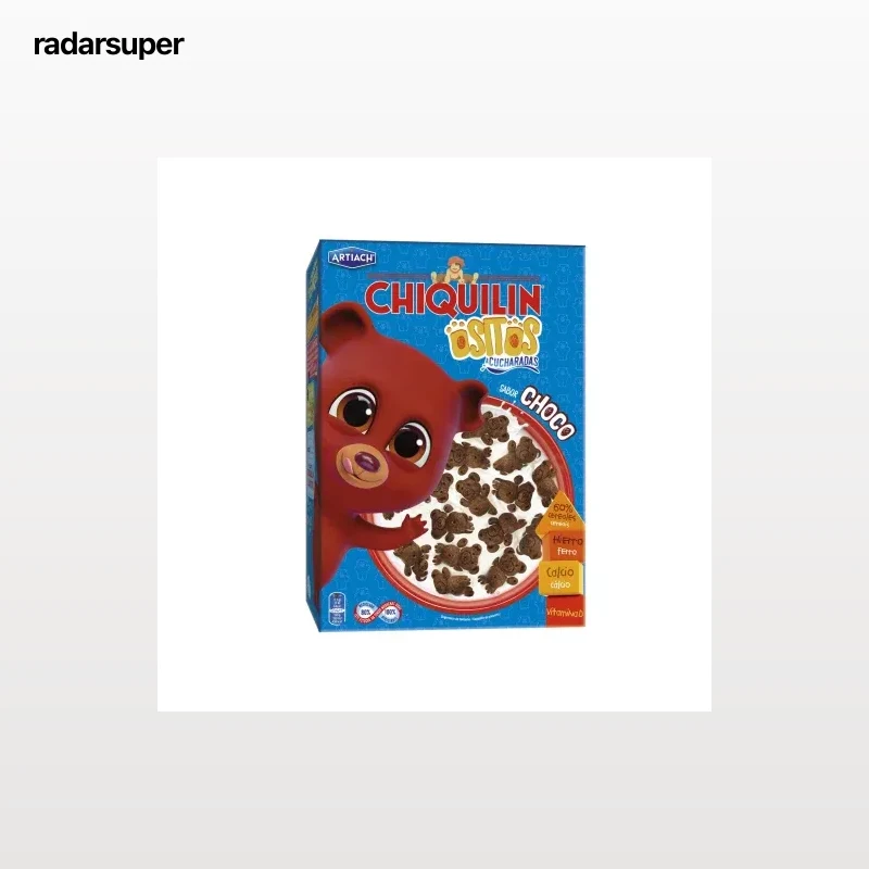 Galletas de cereales con chocolate Chiquilín Artiach 395 g.