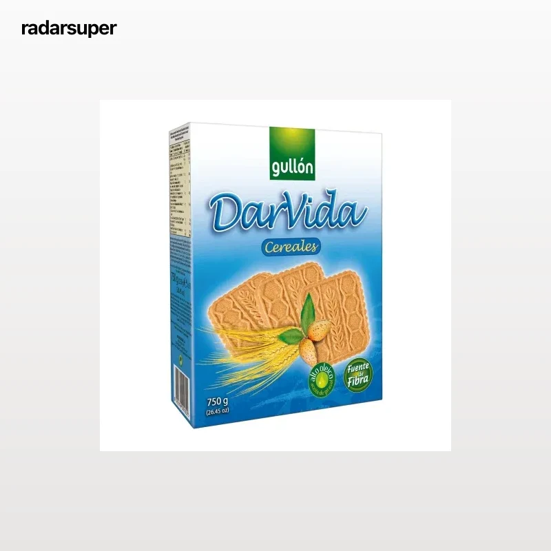Galletas de cereales DarVida Gullón 750 g.