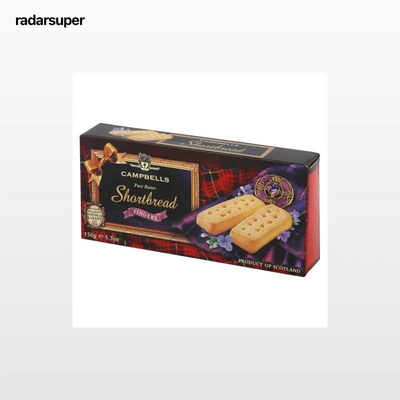 Galletas de mantequilla Shortbread Fingers Campbells 150 g.