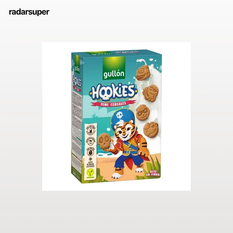 Galletas Dibus Angry Birds Gullón sin lactosa 250 g.