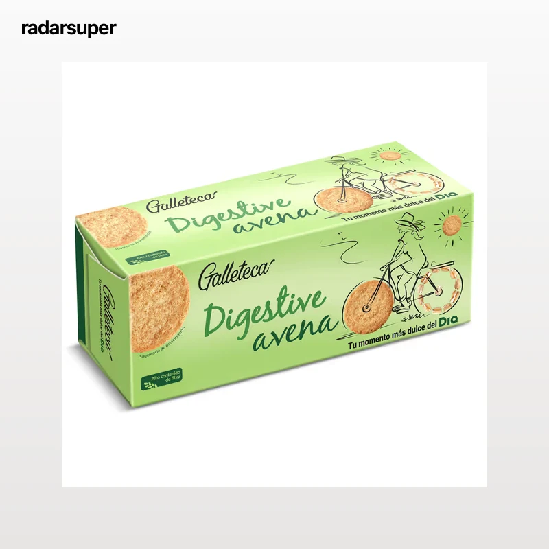 Galletas digestive con avena y trigo Galleteca de Dia 425 g