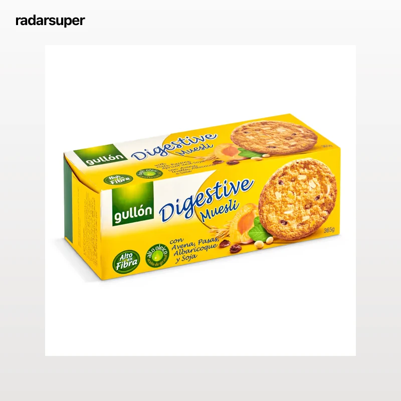 Galletas digestive con muesli Gullón 365 g