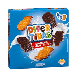 Galletas Divertidas chocolate con leche