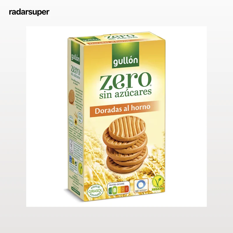 Galletas doradas al horno sin azúcares Gullón caja 330 g