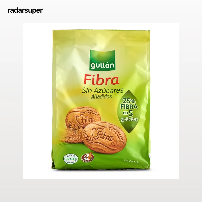 Galletas con fibra sin azúcares Diet fibra 240 g