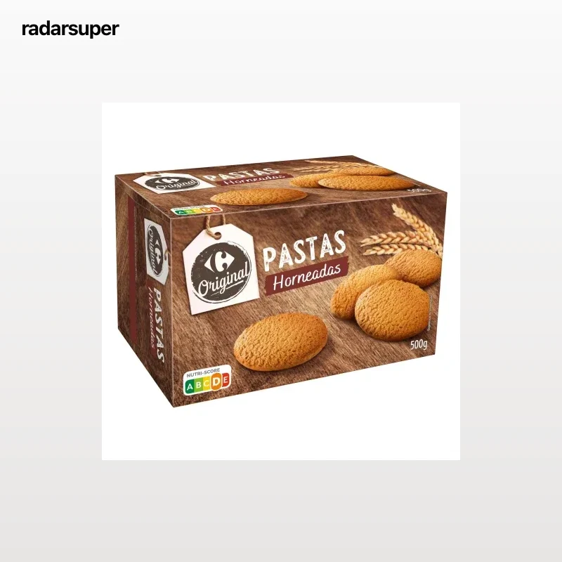 Galletas horneadas Carrefour Original 500 g.