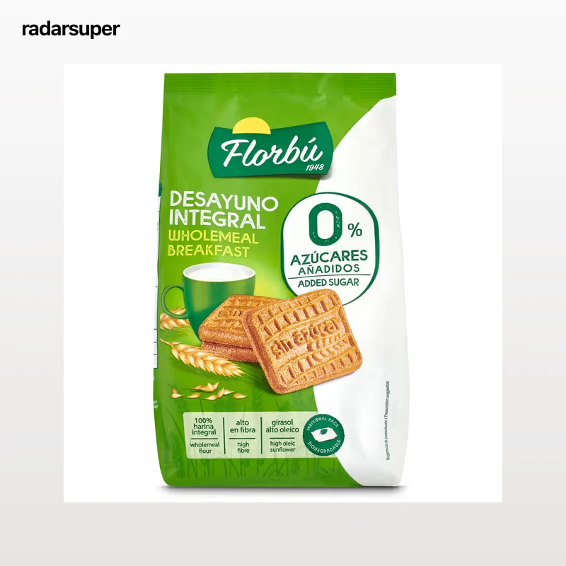 Galletas integrales sin azúcar Florbu 350 g