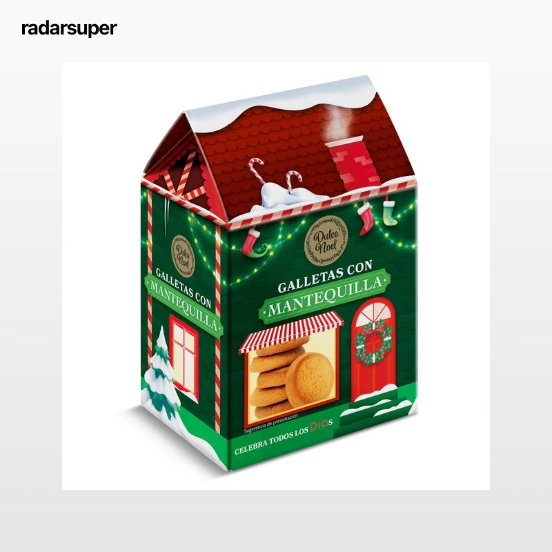 Galletas de mantequilla Dia Dulce Noel 125 g